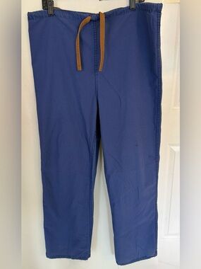 Vintage Medline reversible Adjustable drawstring scrub pants Navy Blue Unisex M